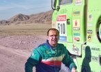 Dakar 2010 a dojezd jedné z těžkých etap v poušti Atacama v Chile.